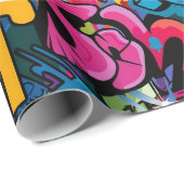 Graffiti Art Cadeaupapier (Rol Hoek)