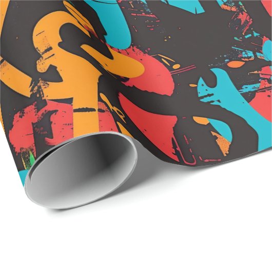 Graffiti Art Cadeaupapier (Rol Hoek)