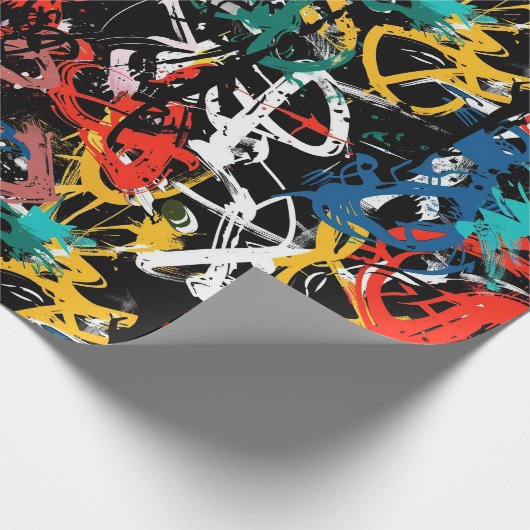 Graffiti Art Cadeaupapier (Hoek)