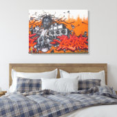 Graffiti Art Canvas Afdruk (Insitu (Slaapkamer))