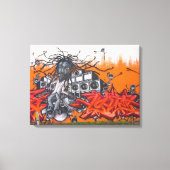 Graffiti Art Canvas Afdruk (Voorkant)