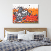 Graffiti Art Canvas Afdruk (Insitu (Slaapkamer))