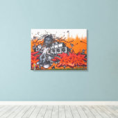 Graffiti Art Canvas Afdruk (Insitu (Houten vloer))