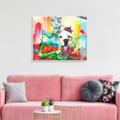 Graffiti Art Canvas Afdruk (Insitu (Woonkamer))