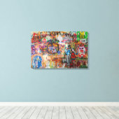 Graffiti Art Canvas Afdruk (Insitu (Houten vloer))