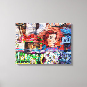 Graffiti Art Canvas Afdruk