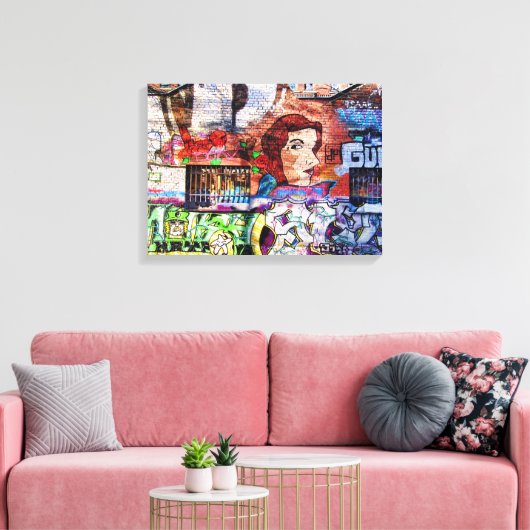 Graffiti Art Canvas Afdruk (Insitu (Woonkamer))