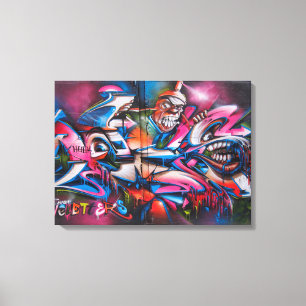 Graffiti Art Canvas Afdruk
