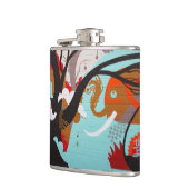 Graffiti Art Flask Heupfles (Links)