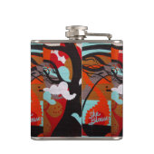 Graffiti Art Flask Heupfles (Achterkant)