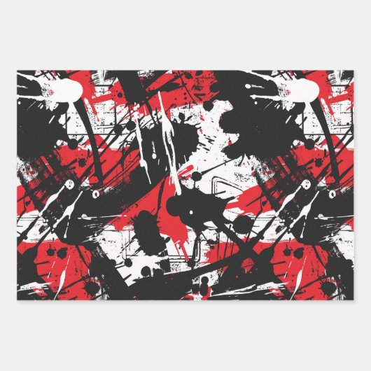 Graffiti Art Inpakpapier Vel (Voorkant 3)