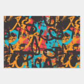Graffiti Art Inpakpapier Vel (Voorkant 3)