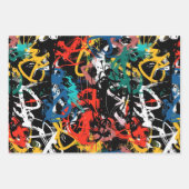 Graffiti Art Inpakpapier Vel (Voorkant 2)