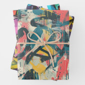 Graffiti Art Inpakpapier Vel (In situ)