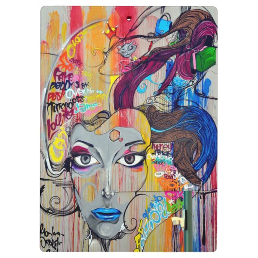 Graffiti Art Klembord (Achterkant)