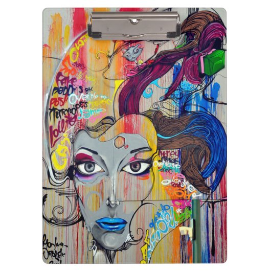 Graffiti Art Klembord (Voorkant)
