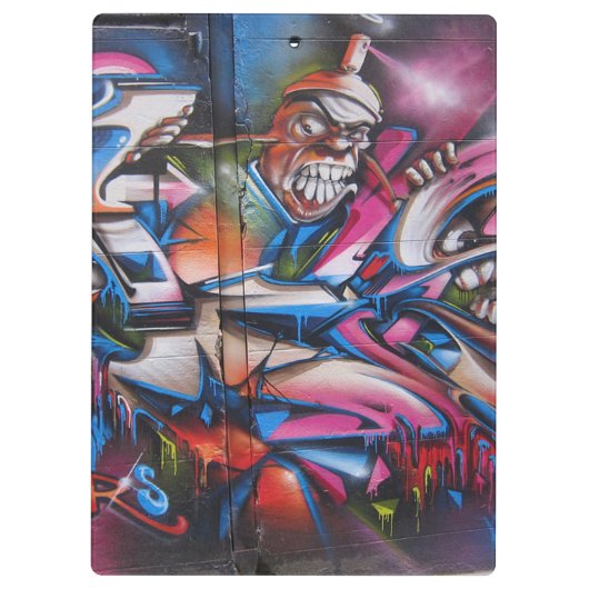 Graffiti Art Klembord (Achterkant)