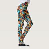 Graffiti Art Leggings (Rechts)