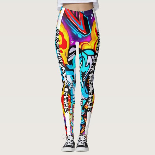 Graffiti Art Leggings (Voorkant)