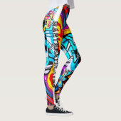 Graffiti Art Leggings (Rechts)
