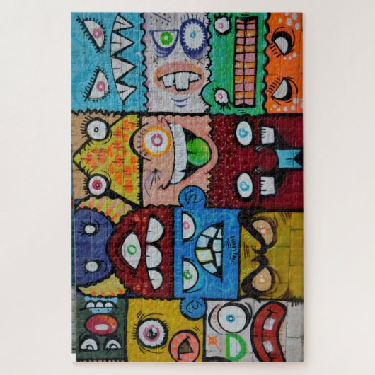 Graffiti Art Legpuzzel (Verticaal)