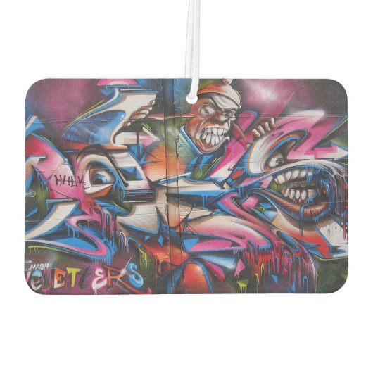 Graffiti Art Luchtverfrisser (Achterkant)