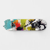 Graffiti Art Persoonlijk Skateboard (Horizontaal)