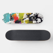 Graffiti Art Persoonlijk Skateboard (Horizontaal)