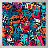 Graffiti Art Poster (Voorkant)