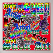 Graffiti Art Poster (Voorkant)