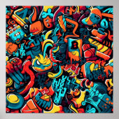 Graffiti Art Poster (Voorkant)