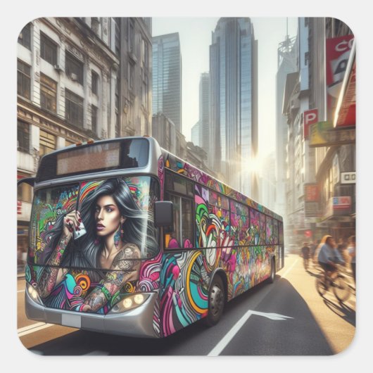 Graffiti Art Sticker (Voorkant)