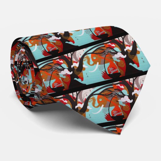 Graffiti Art Stropdas (Opgerold)