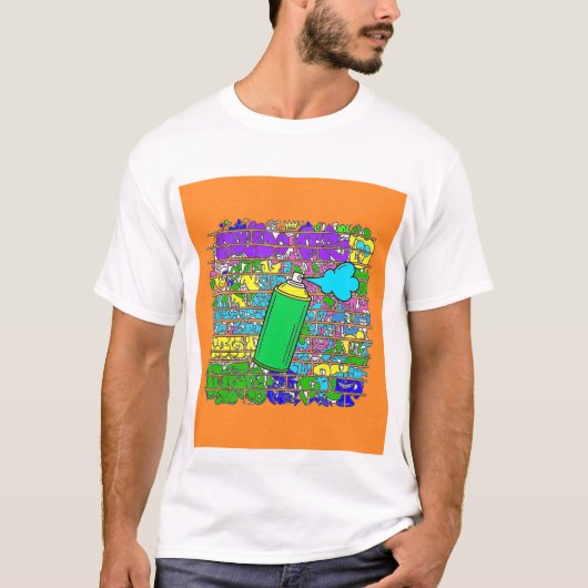 Graffiti art t-shirt (Voorkant)