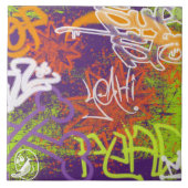 Graffiti Art Tile Tegeltje (Voorkant)