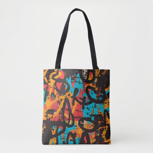 Graffiti Art Tote Bag (Voorkant)