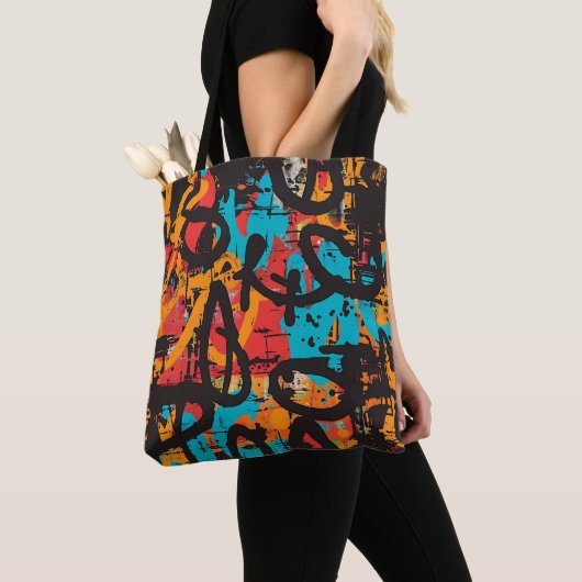 Graffiti Art Tote Bag (Dichtbij)