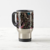 Graffiti Art Travel Mug Reisbeker (Voorkant links)