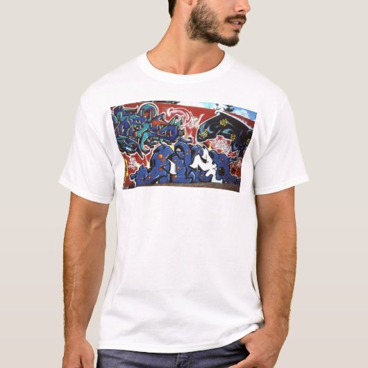 Graffiti Art Wall 1 T-shirt (Voorkant)