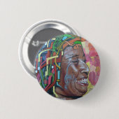 Graffiti Artwork Face Ronde Button 5,7 Cm (Voorkant /achterkant)
