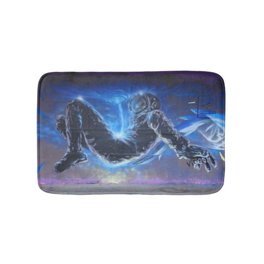 Graffiti Astronaut Badmat (Voorkant)