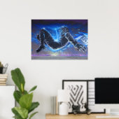 Graffiti Astronaut Poster (Thuiskantoor)