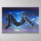 Graffiti Astronaut Poster (Voorkant)