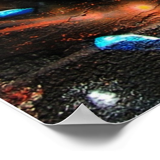 Graffiti Astronaut Poster (Hoek)