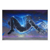 Graffiti Astronaut Poster (Voorkant)