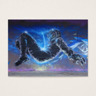 Graffiti Astronaut Visitekaartje