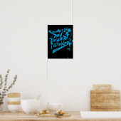 Graffiti Authentieke Originele Winnaar Grunge Spat Poster (Keuken)