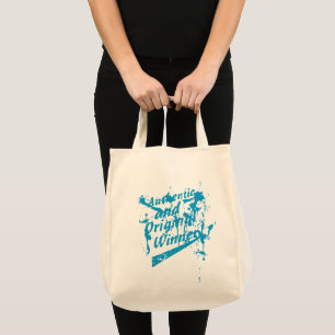 Graffiti Authentieke Originele Winnaar Grunge Spat Tote Bag