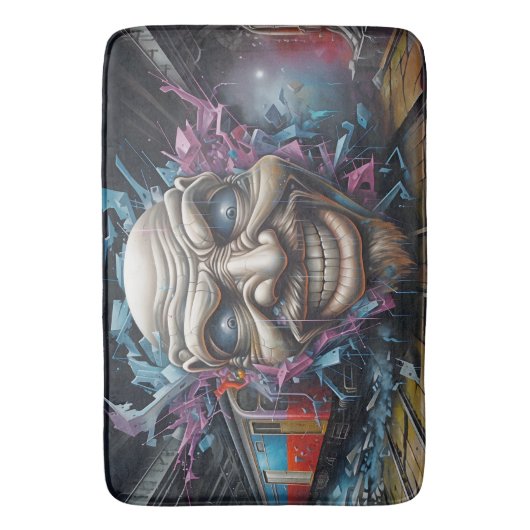graffiti-badmat badmat (Voorkant Verticaal)