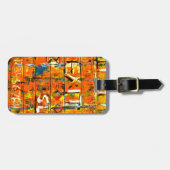 Graffiti Bagagelabel (Voorkant horizontaal)